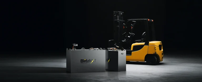 forklift battery banner